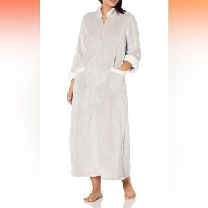 NWT Natori Sherpa Zip Caftan Size Large READ DESCRIPTION